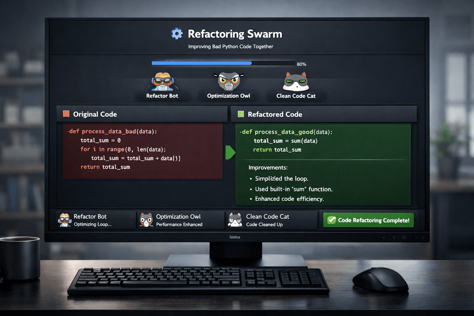 Refactoring Swarm